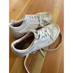 pink women’s vans lace up size 7.5